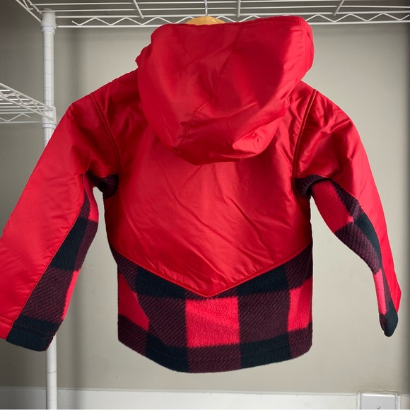 Columbia Toddler Little Boys Steens MT Overlay Jacket Buffalo Check Size 2T NWT - Picture 6 of 8